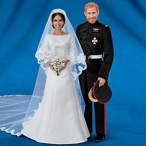 meghan harry wax live figures