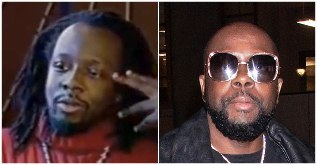 (l-r): Wyclef Jean in an interview; Wyclef Jean posing outside