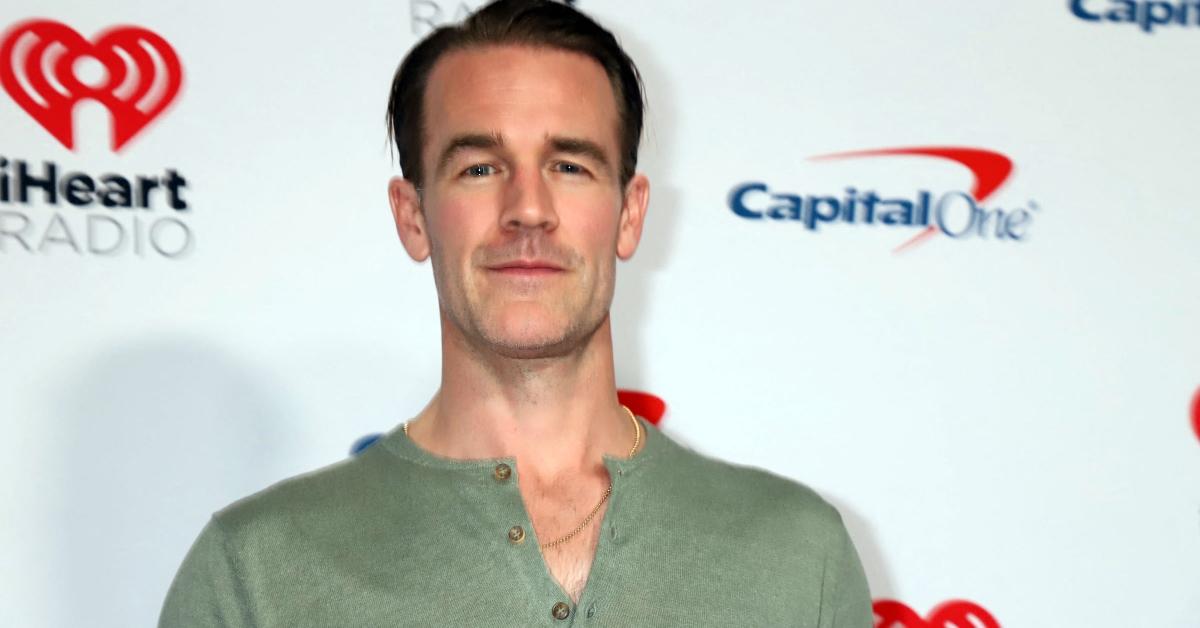 Actor James Van Der Beek