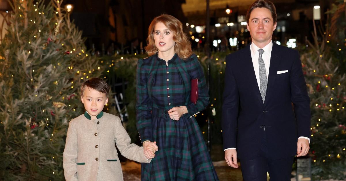 Members of the royal family attend the together at Christmas Carol Service