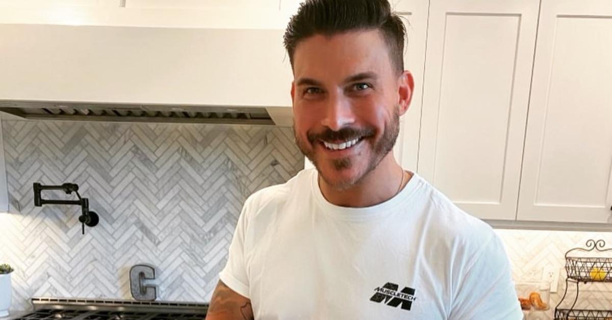 Jax Taylor in his kitchen