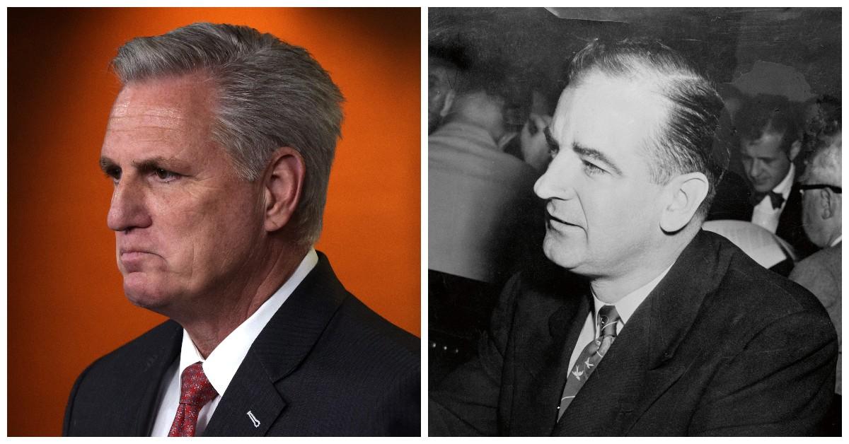 (L-R): Kevin McCarthy, Joseph McCarthy