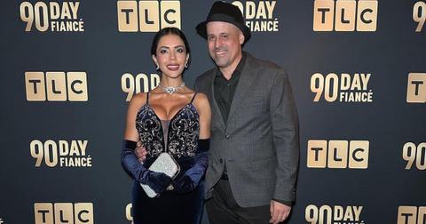 Jasmine and Gino at a 90 Day Fiance anniversary event in September 2023 in New York City