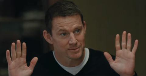 Channing Tatum as Jeffrey Manchester in "Roofman."