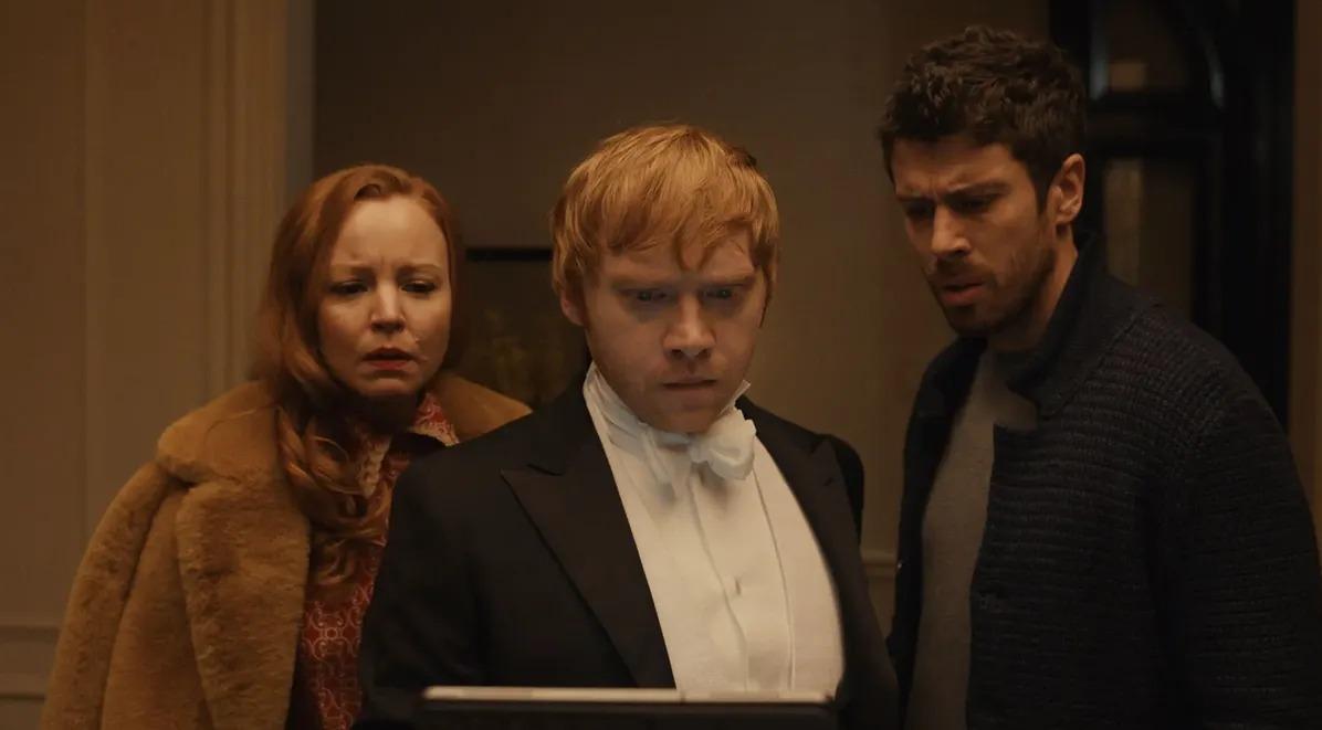 Lauren Ambrose, Rupert Grint, and Toby Kebbell in 'Servant'