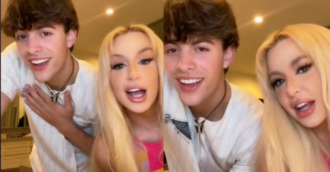 Tana Mongeau and Gage Gomez