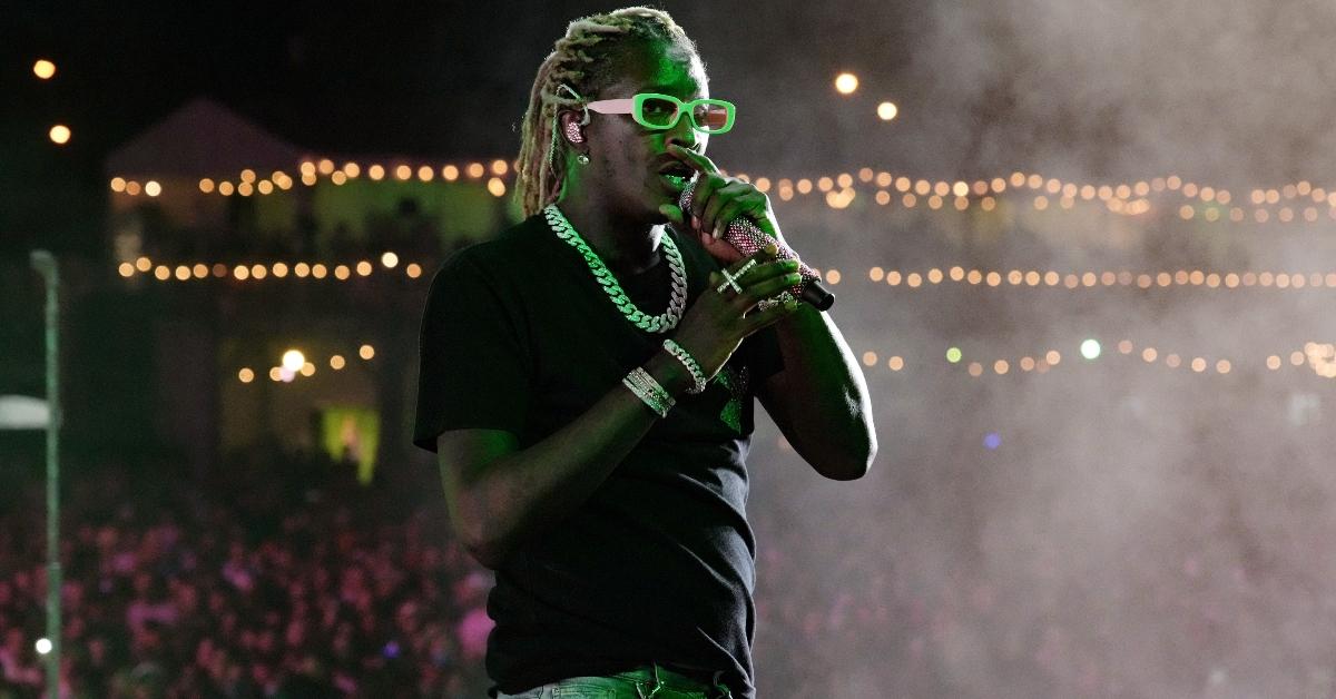 Young Thug performs onstage during the 2021 Life Is Beautiful Music & Art Festival on Sept. 19, 2021