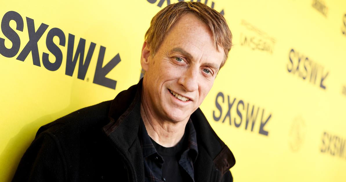 Tony Hawk on the red carpet