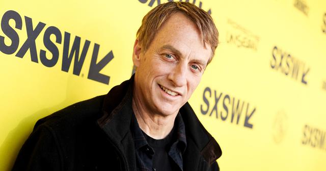 Tony Hawk on the red carpet