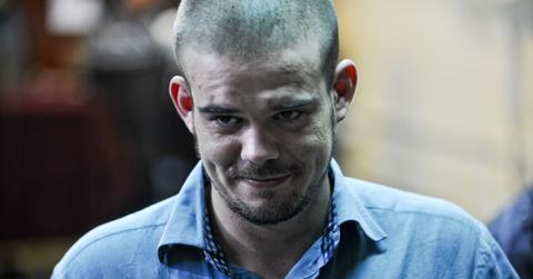 Joran van der Sloot arriving for a hearing at the Lurigancho prison in Lima on Jan. 11, 2011