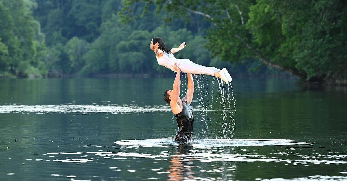 Tyler Cameron and Anjelah Johnson Reyes in 'The Real Dirty Dancing'