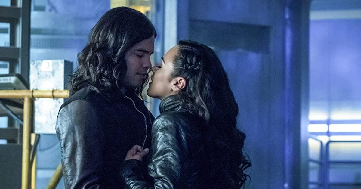 Carlos Valdes and Jessica Camacho in 'The Flash'