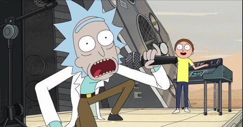 rick and morty cover