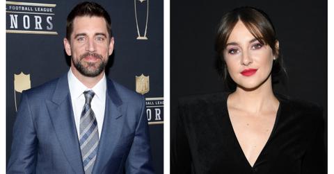 Aaron Rodgers and Shailene Woodley