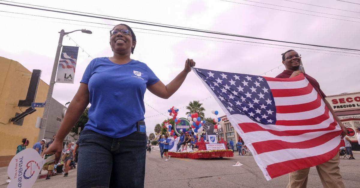 A Labor Day parade
