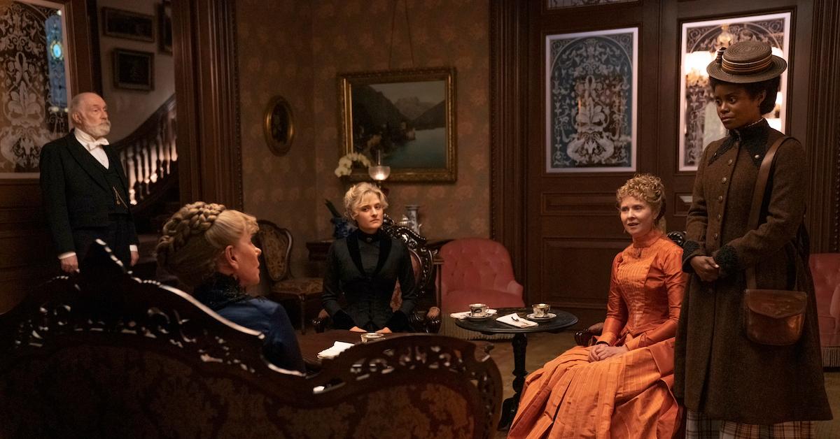 Chrstine Baranski, Louisa Jacobson, Cynthia Nixon, Denée Benton in 'The Gilded Age'