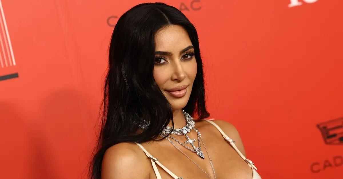 Kim Kardashian attends the 2023 Time100 Gala at Jazz at Lincoln Center on April 26, 2023.