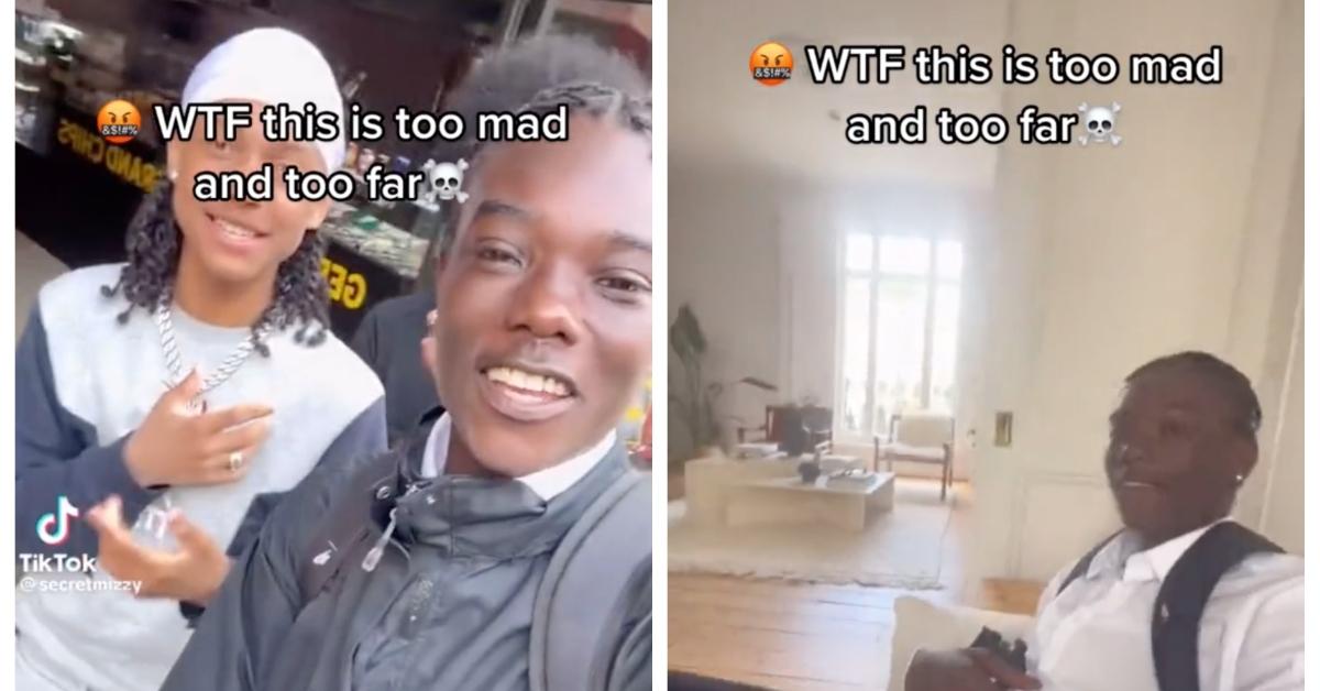 TikTok prankster Mizzy walks into a stranger's house.