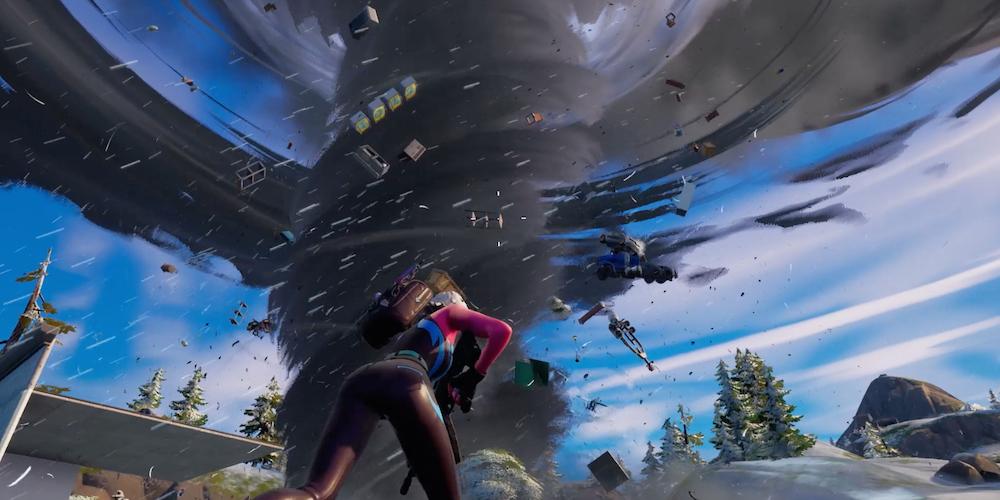 A Tornado in 'Fortnite''