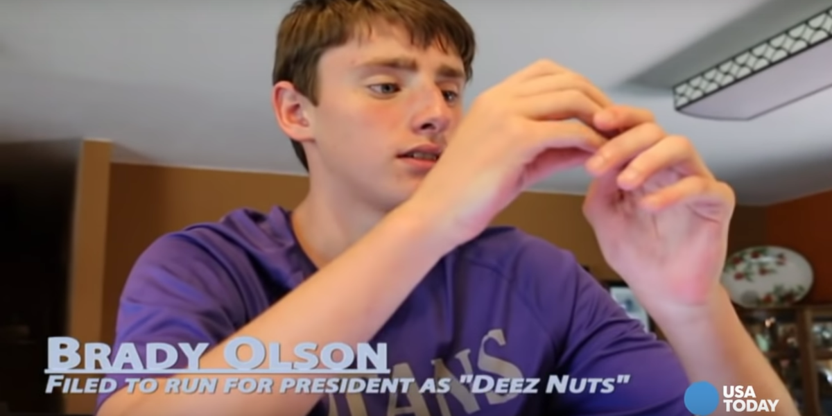 What Happened To Deez Nuts The Iowa Teen Won T Run For President
