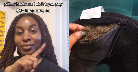 TikTok Travel Pillow Hack Cover