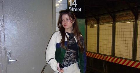 Gianna Christine at the 14th street subway stop in NYC