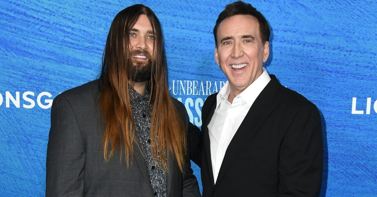 : Weston Coppola Cage and Nicolas Cage attend the Los Angeles special screening of 'The Unbearable Weight of Massive Talent'