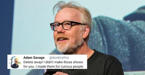 adam savage twitter covid