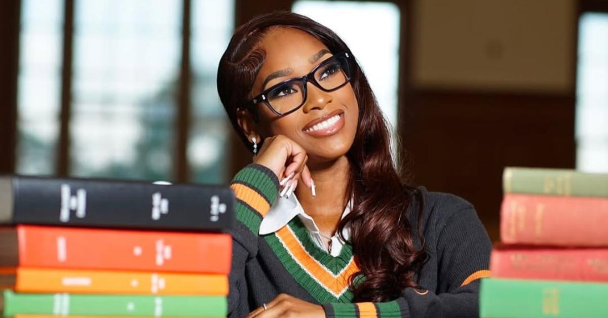 Kahri Simone posing for FAMU