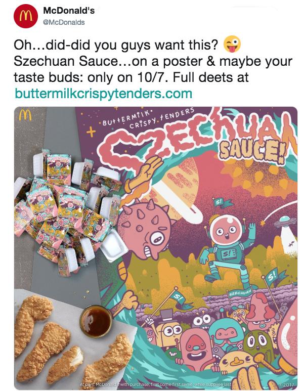 mcdonalds szechuan sauce