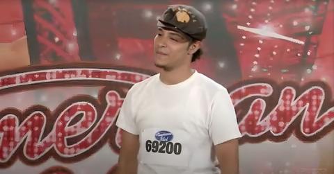 Mario Vázquez auditioning for 'American Idol' Season 4