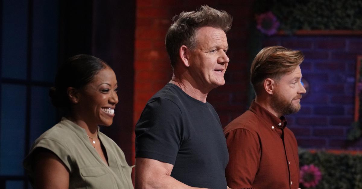 Nyesha Arrington, Gordon Ramsay and Richard Blaise 