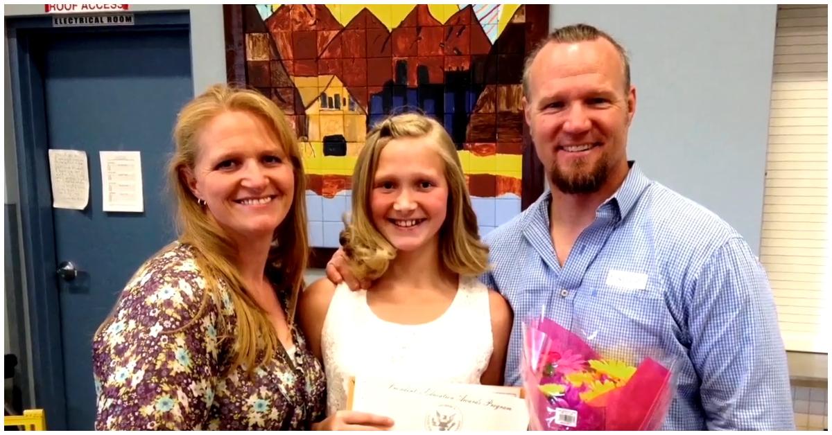 (l-r): Christine Brown, Ysabel, and Kody Brown on 'Sister Wives.'