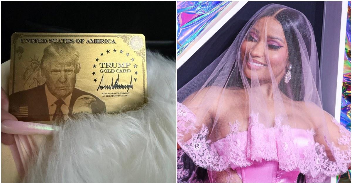 Why Did Nicki Minaj Get a Trump Gold Card? Is She a U.S. Citizen?