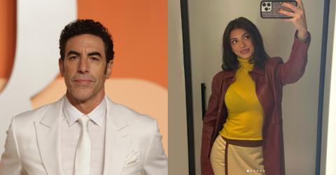 Sasha Baron Cohen Spotted With Influencer Kelsey Calemine Outside Hollywood Nightclub