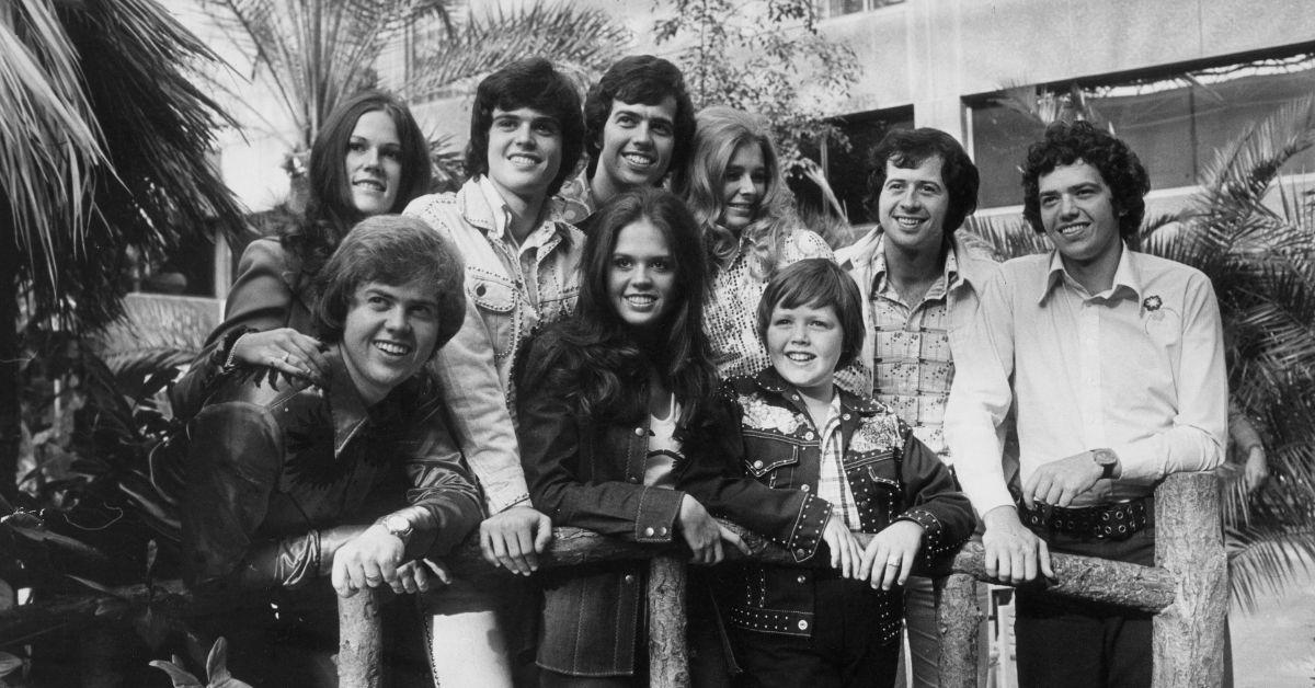 The Osmond siblings in the 1970s. 