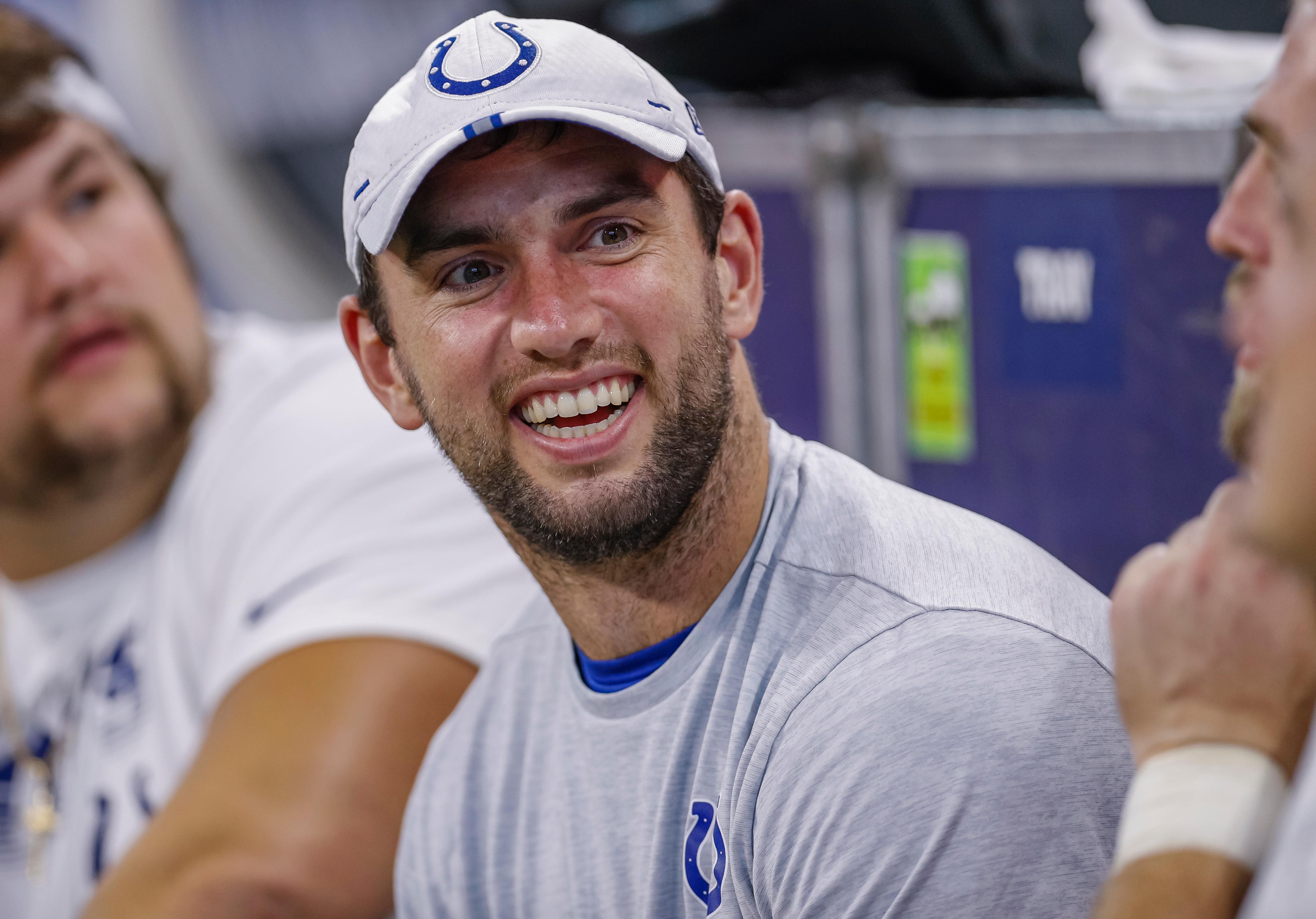 what is andrew luck doing now