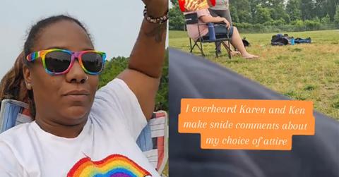 A soccer group text mocking a pride shirt was screencapped by a soccer mom