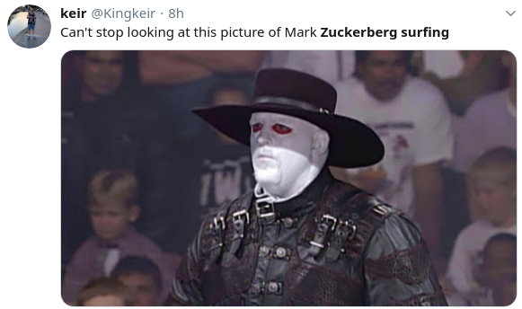 mark zuckerberg hawaii sunscreen meme