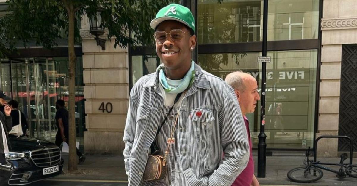 Tyler, the Creator out and about in Denmark.