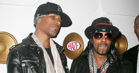 Kamal (Chance) Givens and Ahmad (Real) Givens at a live performance at Haze Nightclub on Jan. 12, 2012 in Las Vegas
