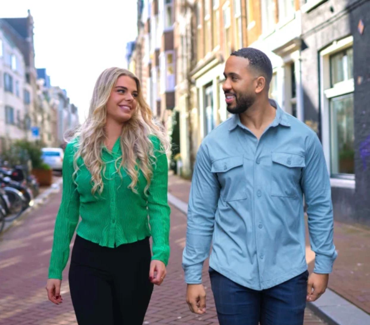 Kirsten and Julio in '90 Day Fiance'