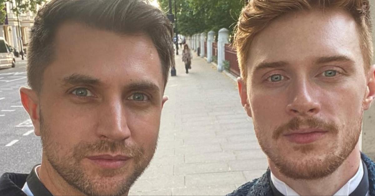 Kris Mochrie and Max Parker share a picture on Instagram.