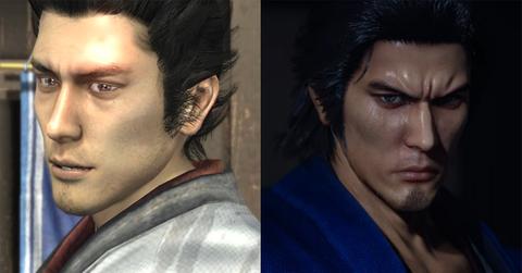 (l-r) 'Ryū Ga Gotoku Kenzan' and 'Like a Dragon: Ishin!'