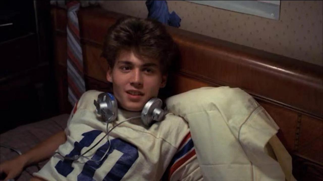 Johnny Depp as Glen Lantz in 'A Nightmare on Elm Street'