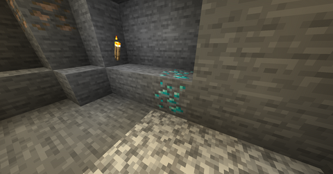 Diamonds in 'Minecraft'