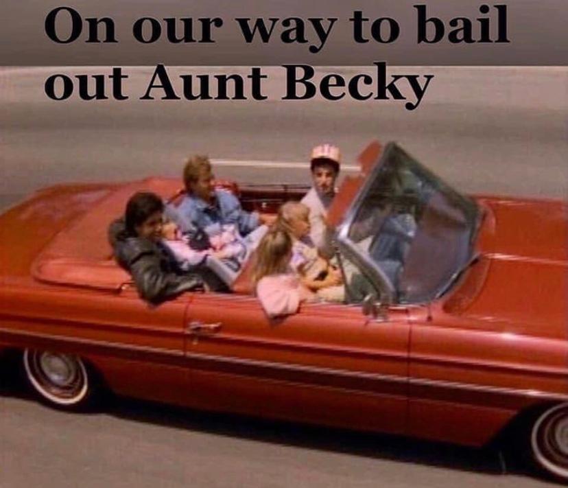 aunt becky meme