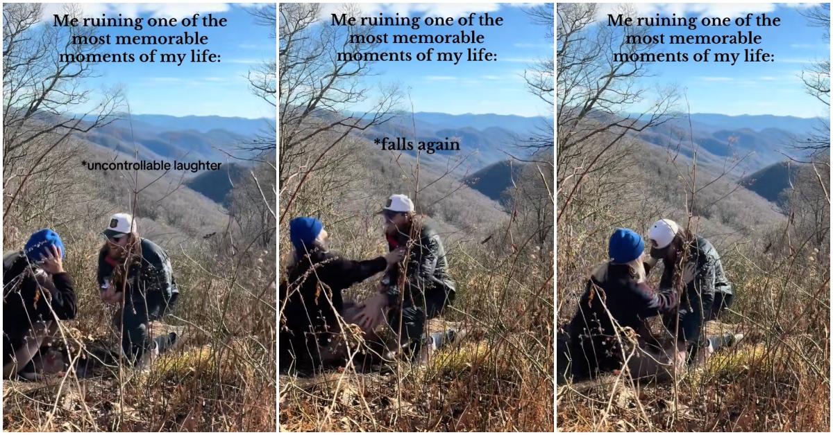 The @applesnbananas TikTok proposal going viral.