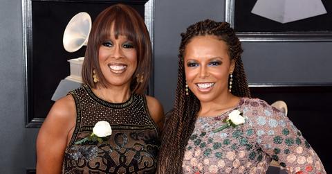 Gayle King and Kirby Bumpus