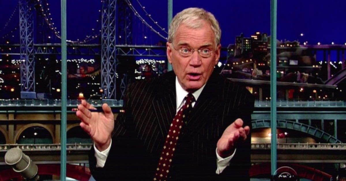 david letterman blackmail